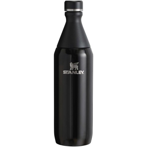 Butelka na wodę Stanley All Day Slim o pojemności 600 ml czarny błyszczący Butelka na wodę Stanley All Day Slim o pojemności 600 ml czarny błyszczący
