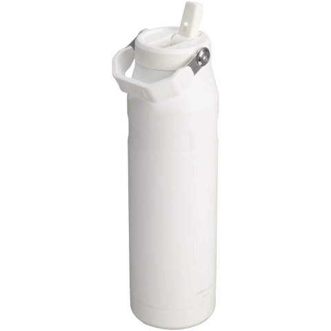 Butelka na wodę Stanley IceFlow™ 2.0 o pojemności 1,06 litra ze składaną słomką frosted white Butelka na wodę Stanley IceFlow™ 2.0 o pojemności 1,06 litra ze składaną słomką frosted white