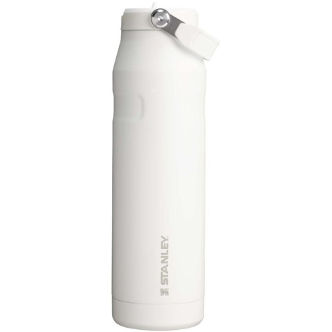 Butelka na wodę Stanley IceFlow™ 2.0 o pojemności 1,06 litra ze składaną słomką frosted white Butelka na wodę Stanley IceFlow™ 2.0 o pojemności 1,06 litra ze składaną słomką frosted white