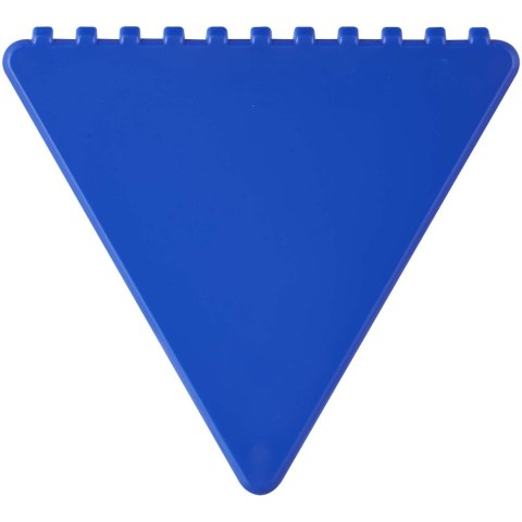 Frosty triangular recycled plastic ice scraper błękit królewski Frosty triangular recycled plastic ice scraper błękit królewski