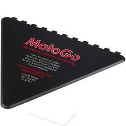 Frosty triangular recycled plastic ice scraper czarny