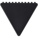 Frosty triangular recycled plastic ice scraper czarny