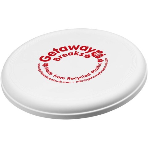 Orbit recycled plastic frisbee biały Orbit recycled plastic frisbee biały
