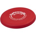 Orbit recycled plastic frisbee czerwony