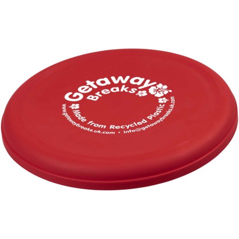 Orbit recycled plastic frisbee czerwony Orbit recycled plastic frisbee czerwony