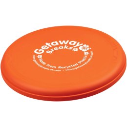 Orbit recycled plastic frisbee pomarańczowy