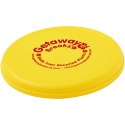 Orbit recycled plastic frisbee żółty
