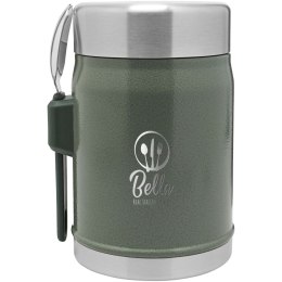 Słoik na żywność Stanley Legendary z łyżko-widelcem, o pojemności 400 ml leśny zielony