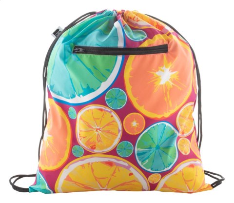 CreaDraw Zip RPET personalizowany worek ze sznurkami CreaDraw Zip RPET personalizowany worek ze sznurkami
