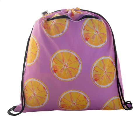 CreaDraw Zip RPET personalizowany worek ze sznurkami CreaDraw Zip RPET personalizowany worek ze sznurkami