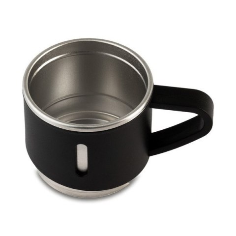Termos z kubkami Attu 500 ml, czarny Termos z kubkami Attu 500 ml, czarny