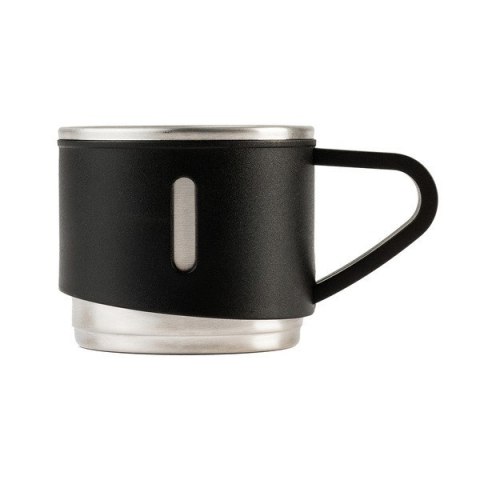 Termos z kubkami Attu 500 ml, czarny Termos z kubkami Attu 500 ml, czarny
