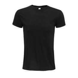 Explorer T-shirt Unisex Czarny z recyklingu 3XL