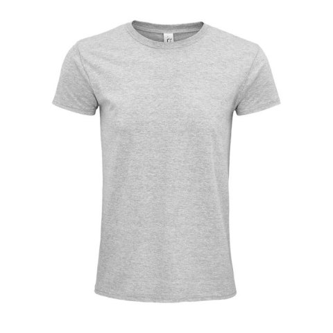 Explorer T-shirt Unisex szary melanż z recyklingu XS