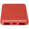 Asama powerbank o pojemności 5000 mAh Type-C z tworzyw sztucznych pochodzących z recyklingu brick