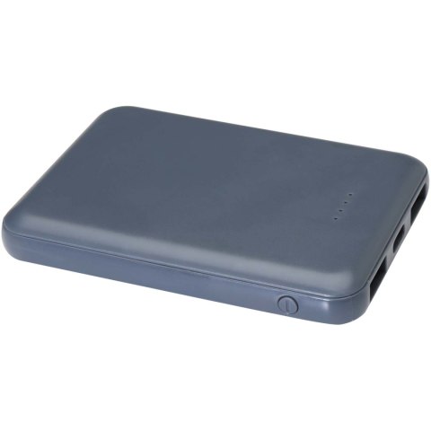 Asama powerbank o pojemności 5000 mAh Type-C z tworzyw sztucznych pochodzących z recyklingu hale blue
