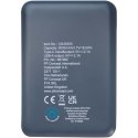 Asama powerbank o pojemności 5000 mAh Type-C z tworzyw sztucznych pochodzących z recyklingu hale blue