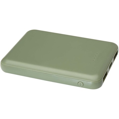 Asama powerbank o pojemności 5000 mAh Type-C z tworzyw sztucznych pochodzących z recyklingu zielony melanż