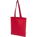 Madras Blend torba na zakupy z bawełny z recyklingu z certyfikatem GRS o gramaturze 140 g/m² i pojemności 7l czerwony (12076021)