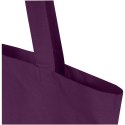 Madras Blend torba na zakupy z bawełny z recyklingu z certyfikatem GRS o gramaturze 140 g/m² i pojemności 7l fioletowy