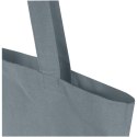 Madras Blend torba na zakupy z bawełny z recyklingu z certyfikatem GRS o gramaturze 140 g/m² i pojemności 7l szary (12076082)