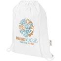 Oregon Blend torba ściągana sznurkiem z materiału materiału z recyklingu, 140 g/m², 5 l, posiadająca certyfikat GRS bi