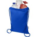 Oregon Blend torba ściągana sznurkiem z materiału materiału z recyklingu, 140 g/m², 5 l, posiadająca certyfikat GRS bł