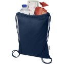 Oregon Blend torba ściągana sznurkiem z materiału materiału z recyklingu, 140 g/m², 5 l, posiadająca certyfikat GRS gr