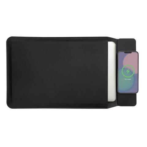 Pokrowiec na laptopa 15,6", magnetyczna ładowarka bezprzewodowa 15W Swiss Peak Pokrowiec na laptopa 15,6", magnetyczna ładowarka bezprzewodowa 15W Swiss Peak