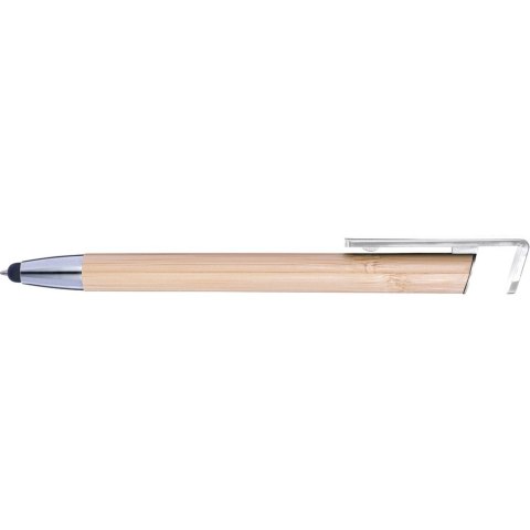 Bambusowy długopis, touch pen, stojak na telefon Bambusowy długopis, touch pen, stojak na telefon