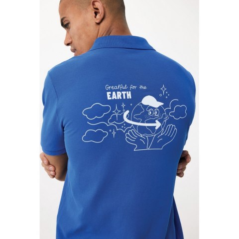 Koszulka polo z bawełny z recyklingu Iqoniq Yosemite