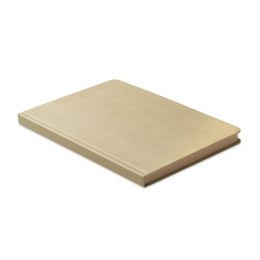 Notes A5 PLA z trzciny cukr. khaki
