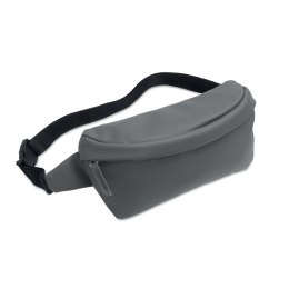 Saszetka z materiału 600D RPET kamienny szary (MO2641-15)