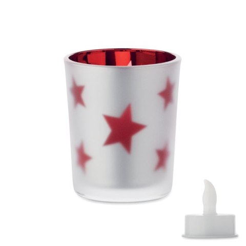 Świeczka tealight LED czerwony (CX1572-05)