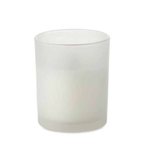 Świeca z wosku roślinnego 80gr biały (MO2708-06)