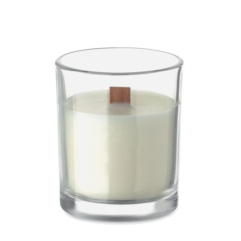 Świeca z wosku roślinnego 80gr przezroczysty (MO2708-22)