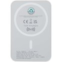 Acrab magnetyczny bezprzewodowy powerbank o pojemności 5000 mAh i mocy 15 W z technologią PD 20 W — wykonany z tworzyw sztycznyc