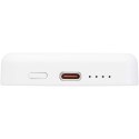 Acrab magnetyczny bezprzewodowy powerbank o pojemności 5000 mAh i mocy 15 W z technologią PD 20 W — wykonany z tworzyw sztycznyc