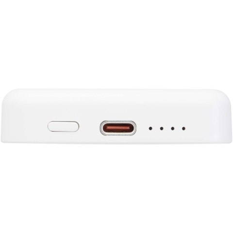 Acrab magnetyczny bezprzewodowy powerbank o pojemności 5000 mAh i mocy 15 W z technologią PD 20 W — wykonany z tworzyw sztycznyc Acrab magnetyczny bezprzewodowy powerbank o pojemności 5000 mAh i mocy 15 W z technologią PD 20 W — wykonany z tworzyw sztycznyc
