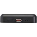 Acrab magnetyczny bezprzewodowy powerbank o pojemności 5000 mAh i mocy 15 W z technologią PD 20 W — wykonany z tworzyw sztycznyc