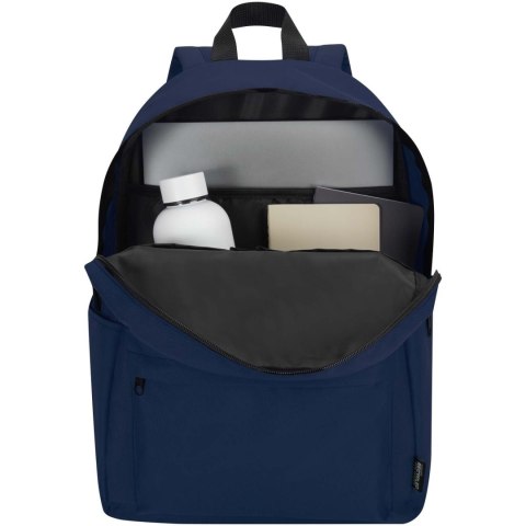 Byron plecak na 14-calowego laptopa o pojemności 16 l z recyklingu z certyfikatem GRS granatowy (13009655) Byron plecak na 14-calowego laptopa o pojemności 16 l z recyklingu z certyfikatem GRS granatowy (13009655)