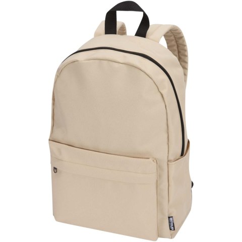 Byron plecak na 14-calowego laptopa o pojemności 16 l z recyklingu z certyfikatem GRS oatmeal (13009607)