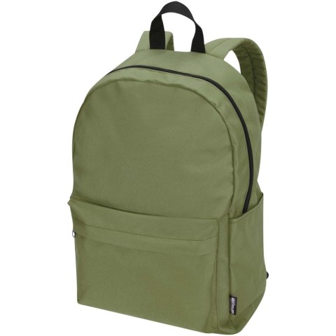 Byron plecak na 14-calowego laptopa o pojemności 16 l z recyklingu z certyfikatem GRS oliwkowy (13009660)