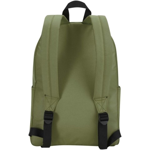Byron plecak na 14-calowego laptopa o pojemności 16 l z recyklingu z certyfikatem GRS oliwkowy (13009660) Byron plecak na 14-calowego laptopa o pojemności 16 l z recyklingu z certyfikatem GRS oliwkowy (13009660)
