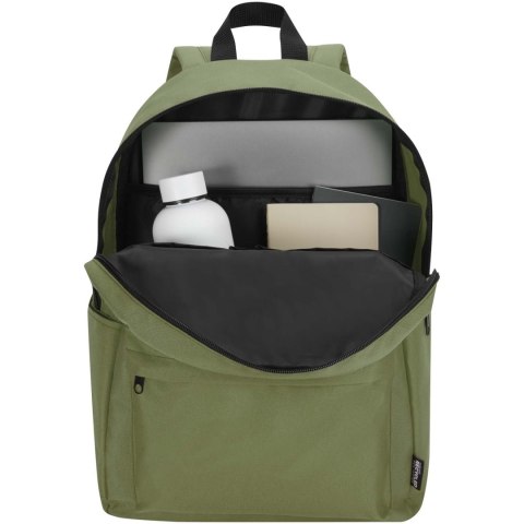 Byron plecak na 14-calowego laptopa o pojemności 16 l z recyklingu z certyfikatem GRS oliwkowy (13009660) Byron plecak na 14-calowego laptopa o pojemności 16 l z recyklingu z certyfikatem GRS oliwkowy (13009660)