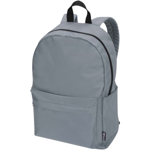 Byron plecak na 14-calowego laptopa o pojemności 16 l z recyklingu z certyfikatem GRS szary (13009682)