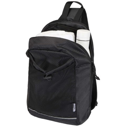 Nomad torba typu crossbody z systemem nawadniającym z certyfikatem GRS z recyklingu o pojemności 6 l czarny (13010190) Nomad torba typu crossbody z systemem nawadniającym z certyfikatem GRS z recyklingu o pojemności 6 l czarny (13010190)