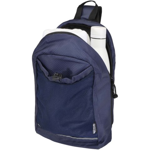 Nomad torba typu crossbody z systemem nawadniającym z certyfikatem GRS z recyklingu o pojemności 6 l granatowy (13010155) Nomad torba typu crossbody z systemem nawadniającym z certyfikatem GRS z recyklingu o pojemności 6 l granatowy (13010155)