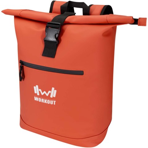 Resi Plus plecak na 15-calowego laptopa o pojemności 18 l z recyklingu, z certyfikatem GRS i zwijaną górną częścią brick (130093 Resi Plus plecak na 15-calowego laptopa o pojemności 18 l z recyklingu, z certyfikatem GRS i zwijaną górną częścią brick (130093