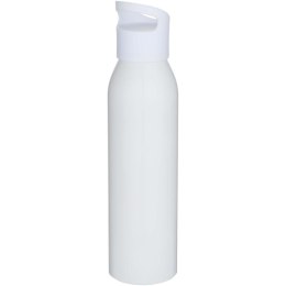 Sky jednościenna butelka na wodę o pojemności 650 ml wykonana ze stali nierdzewnej z recyklingu z certyfikatem RCS biały (100868